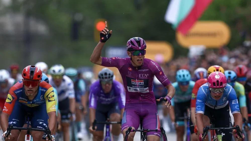 La etapa 3 del Giro de Italia 2026, en imágenes.